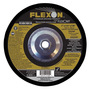 FlexOVit® 7" X 1/4" X 7/8" FLEXON® 24 Grit Zirconia Alumina Grain Type 27 Depressed Center Grinding Wheel