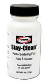 Harris® Stay-Clean® 4 oz Pay Of Pack Clear Soldering Flux