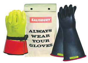 Honeywell Salisbury Class 0 Low-Voltage Lineman's Gloves - 11 in