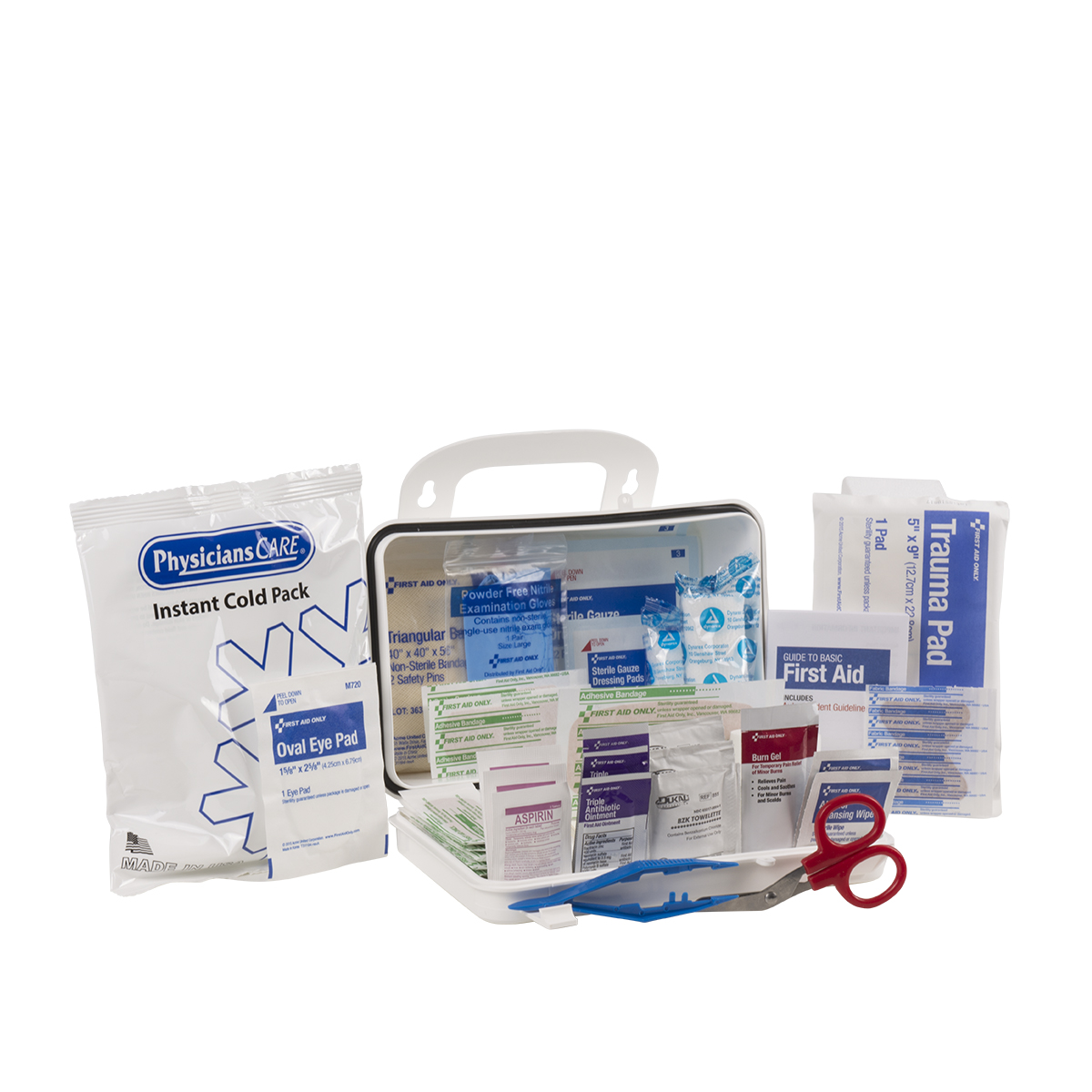 First Aid Only 6060 10-Person Emergency First Aid Kit for Office