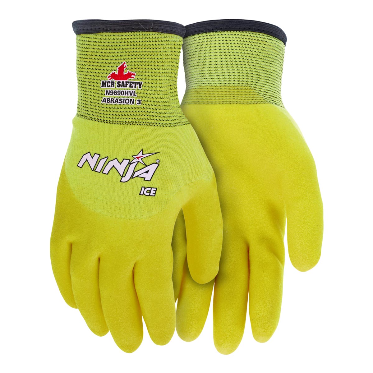 MCR Safety Ninja Ice Gloves Black Medium N9690M