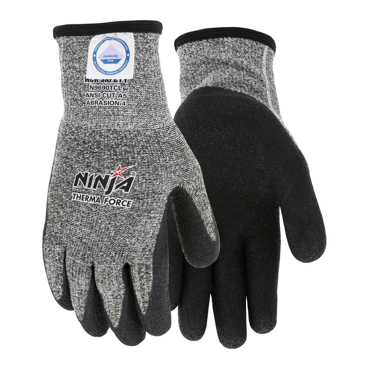 Ninja Ice Gloves, Black, X-Large