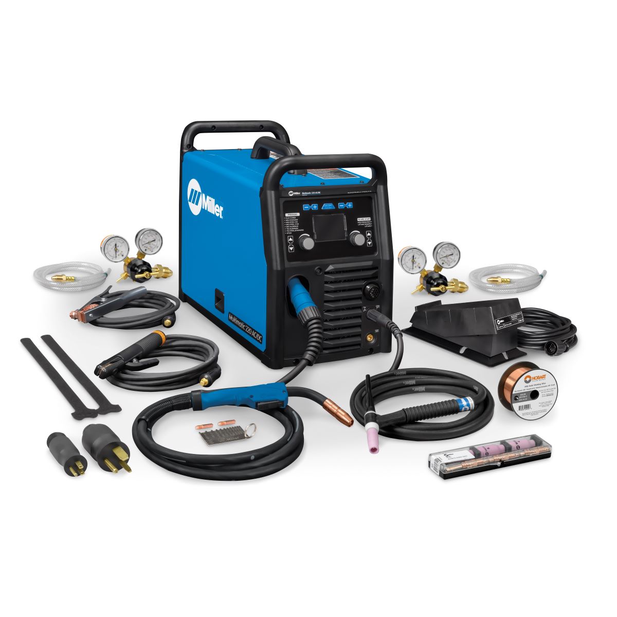 Airgas - MIL951834 - Miller® AlumaFeed® 350 Mpa 1 or 3 Phase MIG Welder  With 208 - 575 Input Voltage, 425 Amp Max Output, XR-AlumaFeed® SuitCase  Push-Pull Wire Feeder And Gun, And Accessory Package