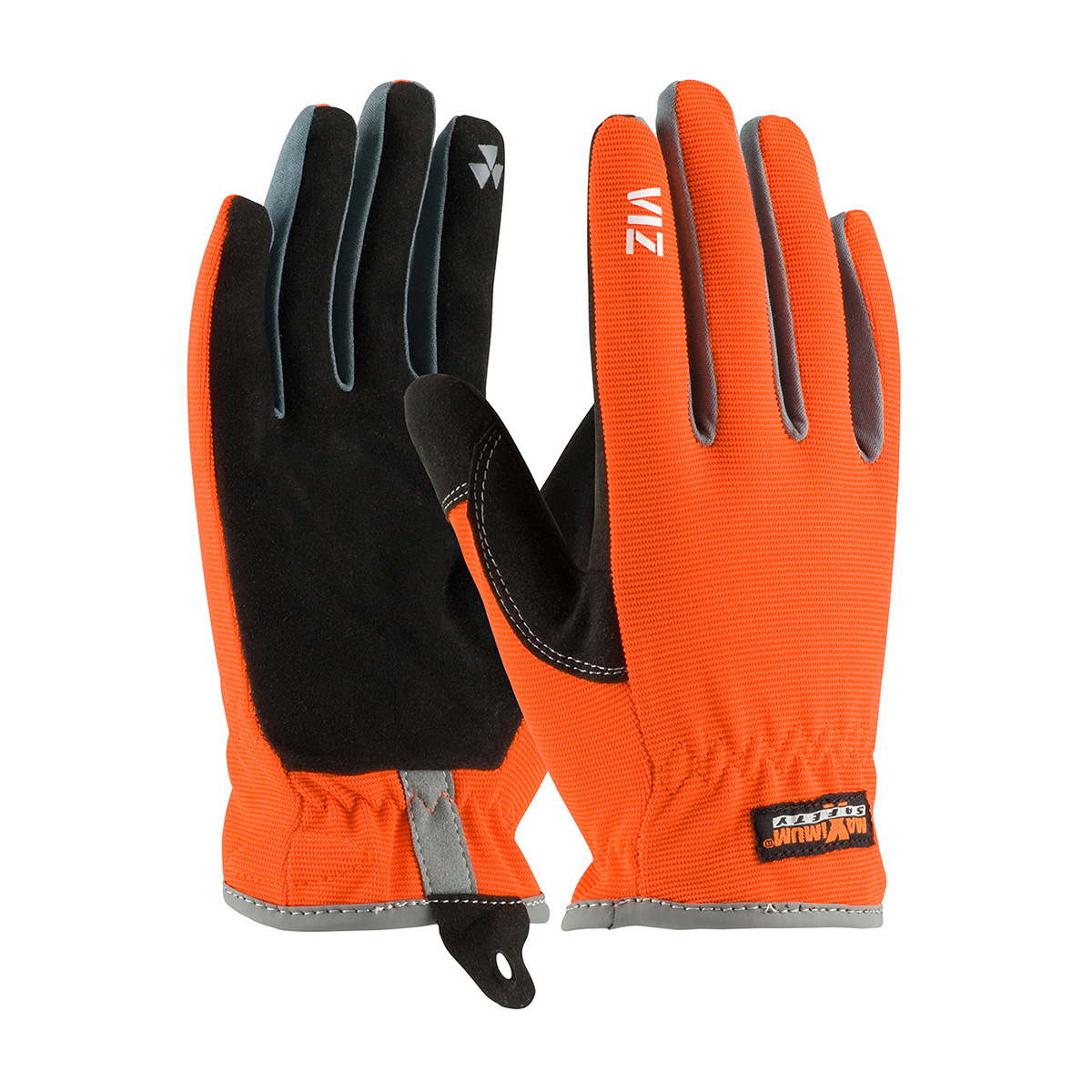 PIP Maximum Safety Leather Palm Yellow Mechanics Gloves