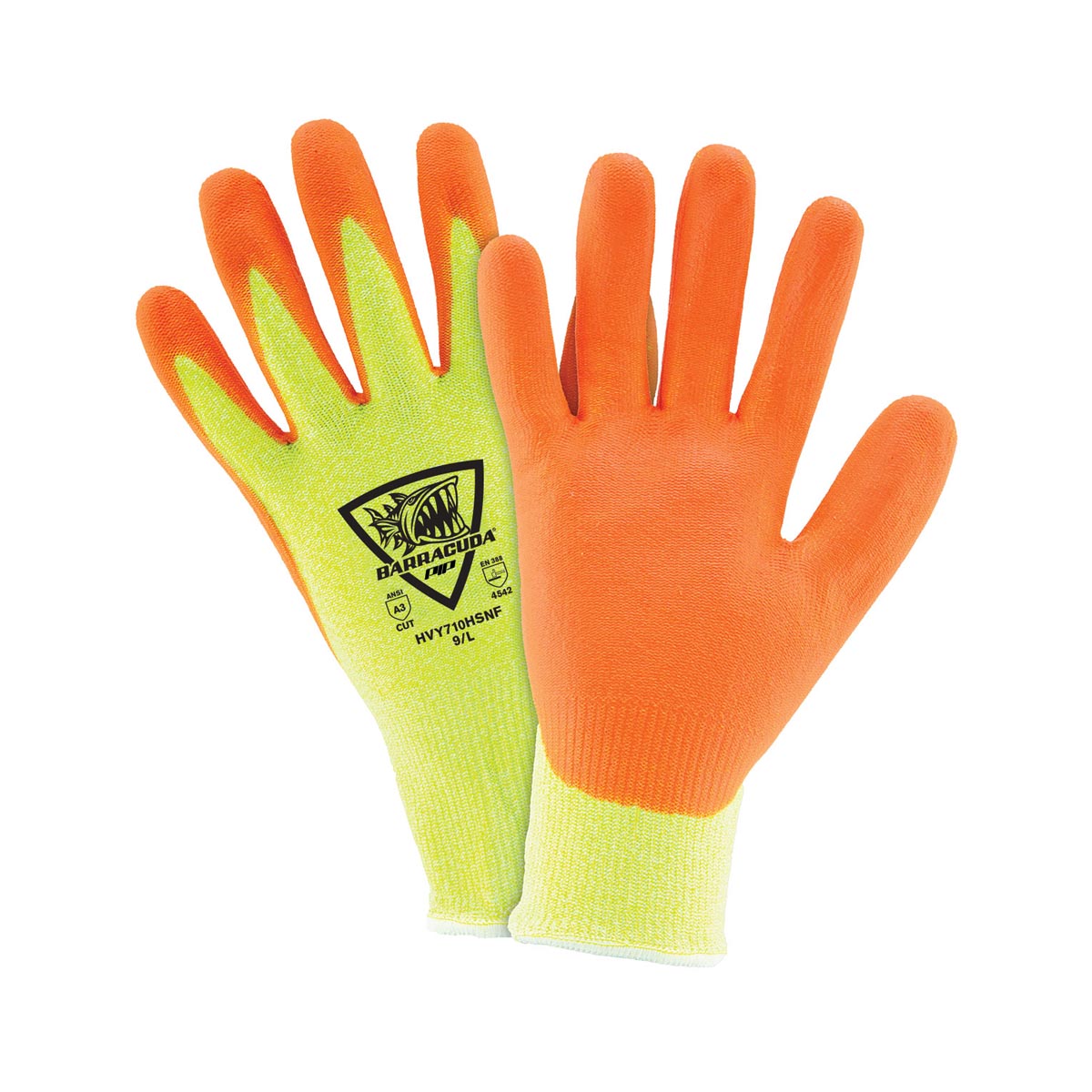 Showa 257 13-Gauge Nitrile Foam Palm Coated Cut Protection Glove