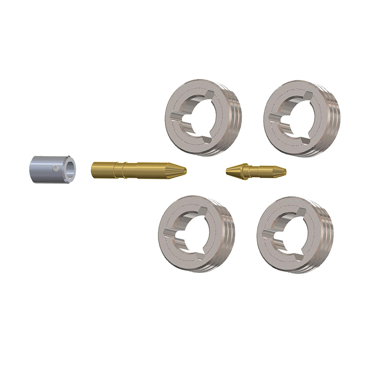 Airgas - MIL136748 - Miller® .375 - 24 X .41 Compression Nut For  Spoolmatic® Gun