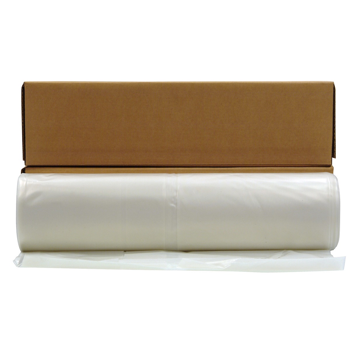 6 Mil Clear Visqueen Plastic Sheeting Roll - 24x100