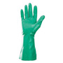 Kimberly-Clark Professional™ Size 9 Green KleenGuard™ G80 Cotton/Flock Lined 15 mil Nitrile Chemical Resistant Gloves