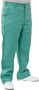 Stanco Safety Products™ 34" X 34" Green Cotton Flame Resistant Pants With Zipper Closure
