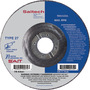 United Abrasives 7" X 1/4" X 7/8" Saitech Ultimate Performance™ Ceramic Aluminum Oxide Type 27 Grinding Wheel