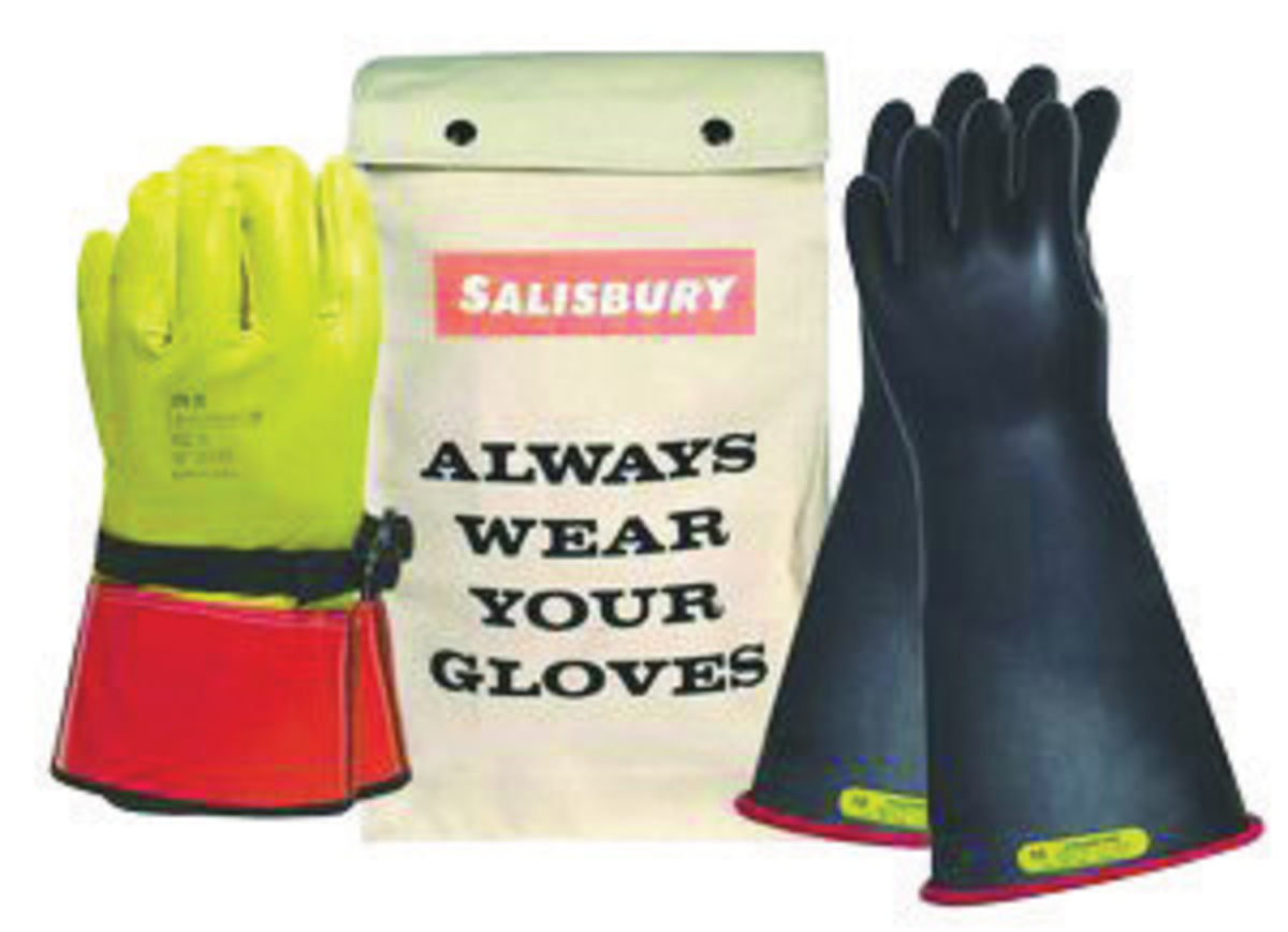 Salisbury Honeywell E0014B Lineman Gloves Class 00 Low