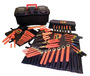 Salisbury by Honeywell Orange Steel and Rubber Dipped 60-Piece Hot Box Insulated Tool Kit