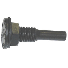 Weiler® 3/8" 25000 RPM Threaded Shaft Drive Arbor With 1/4" Stem Diameter, 3/4" Stem Length And 3/4" Long Shaft (For 3" Maximum Diameter Brushes)