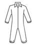 PIP® 2X White  Spunbond Polypropylene Disposable Coveralls