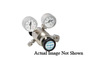 Airgas® Model L215DLB Brass Specialty High Purity Single Stage Mini Regulator With 1/8" FNPT Connection And Neoprene Diaphragm
