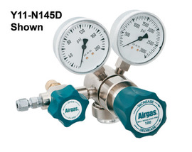 Airgas® Model N145DHF580 Brass Specialty High Purity High Flow Pressure Regulator With 1/2" FNPT Connection