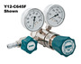 Airgas® Model C645B Stainless Steel High Purity Two Stage Pressure Regulator With 1/4" FNPT Connection And Threaded Seat