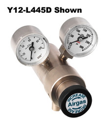 Airgas® Model L445DLB180 Stainless Steel Specialty High Purity Two Stage Mini Regulator With CGA x 1/8" FNPT Connection