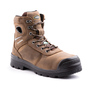 Workwear Outfitters™ Size 9 Brown Terra® Leather Composite Toe Boots With High Traction And Anti F.O.D. Slip Resistant Rubber Outsole
