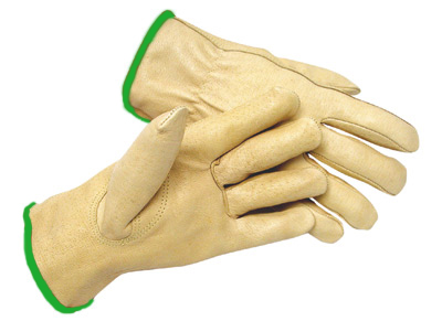 RADNOR™ Medium Natural Pigskin Unlined Drivers Gloves