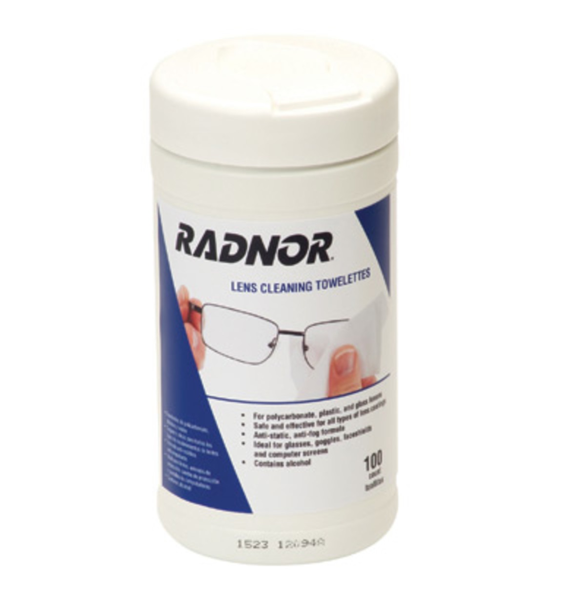 Radnor White Paper Lens Cleaning Tissue (300 per Dispenser Box)