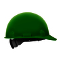 SureWerx™ Green Jackson Safety® SC-6 HDPE Cap Style Hard Hat With Ratchet/4 Point Ratchet Suspension