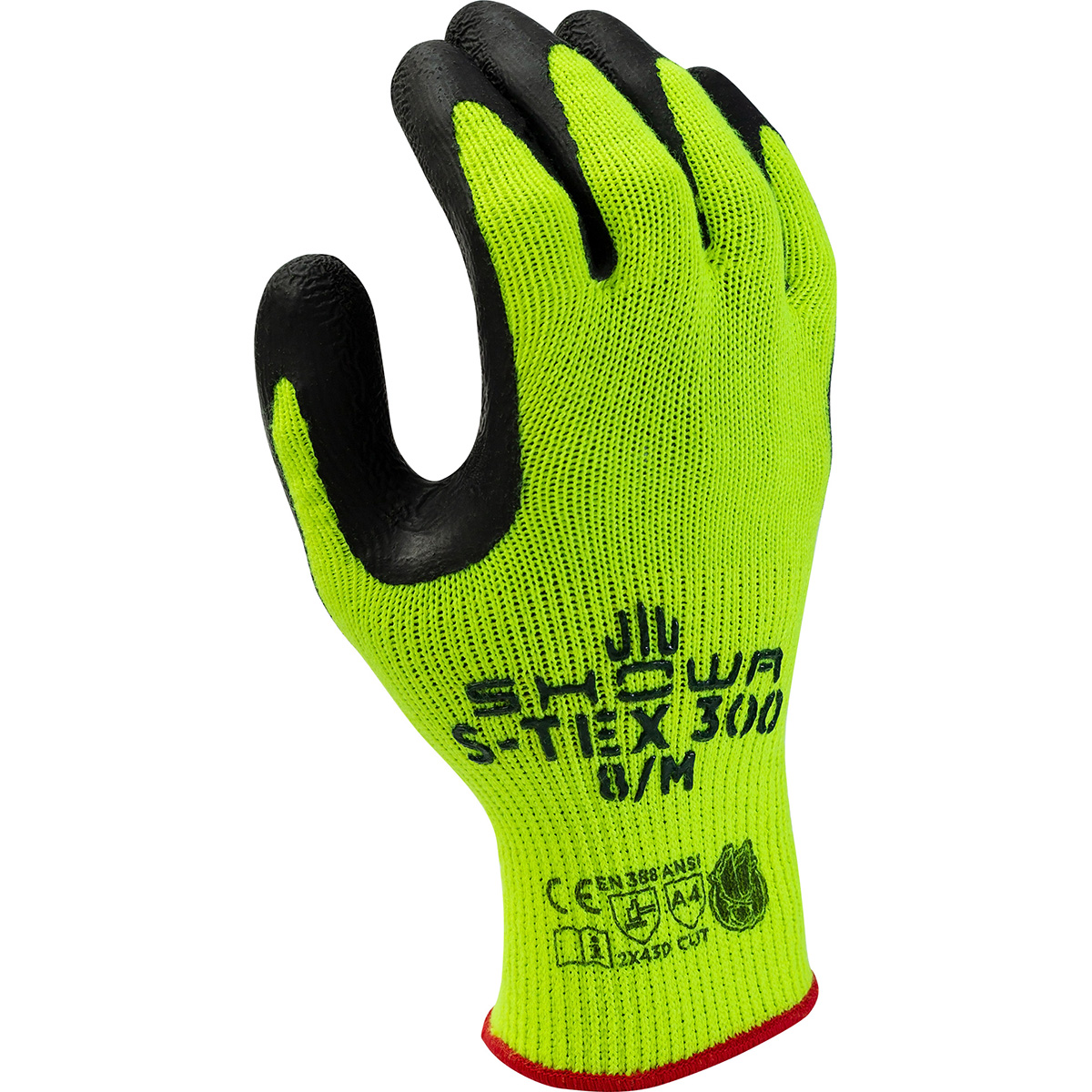 Showa Cut-Resistant Glove, M 910C-08