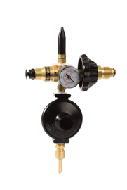 Western® 38 - 85 psi Balloon Inflator With Tilt Valve, Contents Gauge , CGA-580 Inlet Fitting