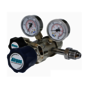 Airgas® Model 311 Brass-Plated Bar Stock Noncorrosive Gas Two Stage Regulator With CGA-350 Connection