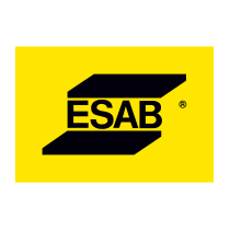 ESAB logo over white background