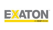 Exaton logo over white background