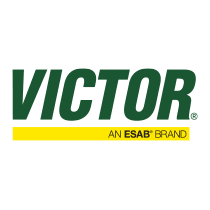 Victor logo over white background