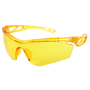 MCR Safety® Checklite® CL4 Amber Safety Glasses With Amber Duramass® Hard Coat Lens