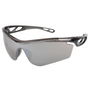 MCR Safety® Checklite® CL4 Smoke Safety Glasses With Silver Mirror Duramass® Hard Coat Lens
